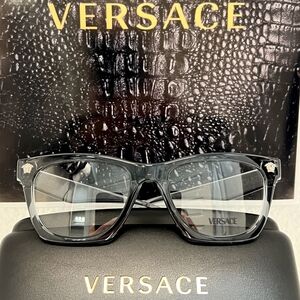 VERSACE 3363-U Eyewear Model in Color 5496 (Crystal Grey)